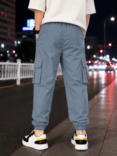 Image of TAGAS Boys Side Pocket Cargo Pant|| CargoPants|| Regular Slim Pant for Kids ||Relaxed Trouser ||Joggers Pant for Men ||Boy Loose Comfortable Cargos|