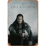 Yzixulet The Last Kingdom TV Series Poster Movies & Vintage Tin Metal Sign 8x12 Inch Wall Decor