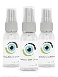 SPORTS WORLD VISION Leader Detergente liquido per lenti per occhiali 3 x 29 ml flacone da 1fl oz per detergente per occhiali, altre soluzioni per lenti a contatto - Spray detergente per occhiali senza