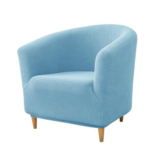PENDEJATO Jacquard 1-Piece Tub Chair Slipcover