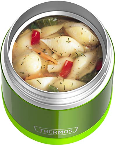 Image of THERMOS F3006LM6 Stainless Steel Food Jar - 296 ml, 1 Pieces, Green