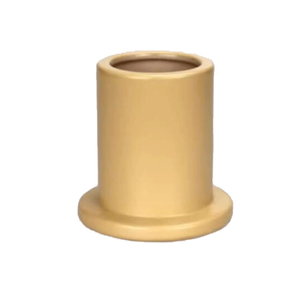 Ceramiczny lekki luksusowy styl obsadka do pióra do przechowywania na biurku stół biurowy artykuły papiernicze (gł. 9,3 * 10 cm)