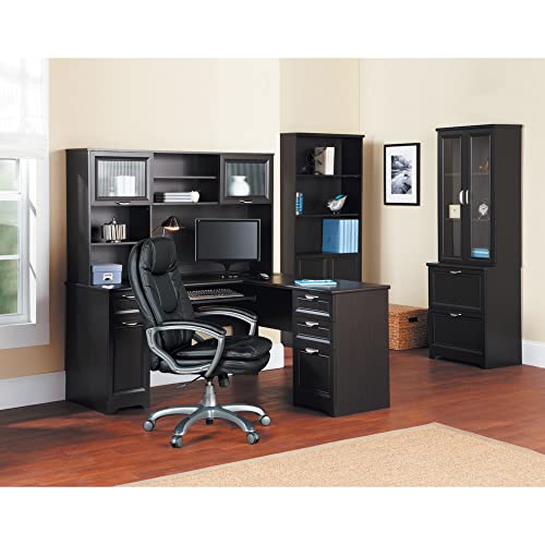 Realspace® Magellan 58"W Hutch For Corner Desk, Espresso #TOP1