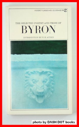 Byron, the Selected Poetry of 0451515595 Book Cover