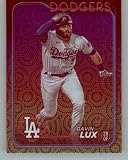 2024 Topps Fireworks #519 Gavin Lux Los Angeles Dodgers MLB Baseball Trading Card