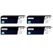 Produktbild 4er-Pack 207A 207X Multipack Tonerkartusche als Ersatz für HP Color Laserjet Pro MFP M283fdw Toner M255dw M282nw M283fdn M255nw W2210A W2210X W2211A W2212A W2213A - Schwarz Cyan Gelb Magenta Mit Chip