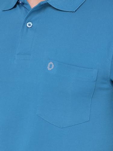Image of Dollar Mens Cotton Casual Solid Polo Tshirt (Pack of 1)