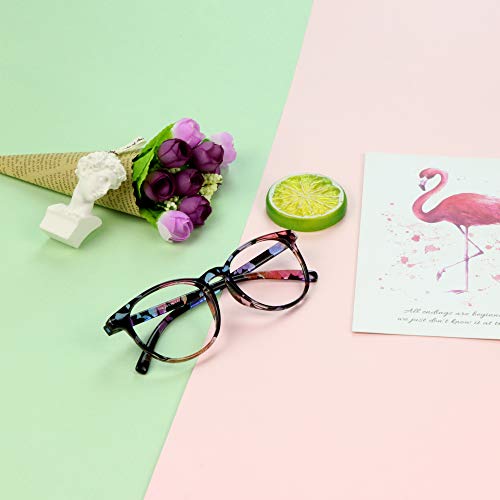 Image of VisionGlobal 6 Pairs Blue Light Blocking Glasses /Reading Glasses for Women /Men, Fashion Eyewear Frame