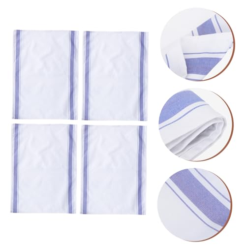 Beavorty 4 Peças De Pano De Pano De Limpeza Lavável Pano De Guardanapo Doméstico Pano De Limpeza Dom