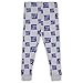 Outerstuff Toddler Heather Gray New York Giants Long Sleeve T-Shirt and Pants Sleep Set