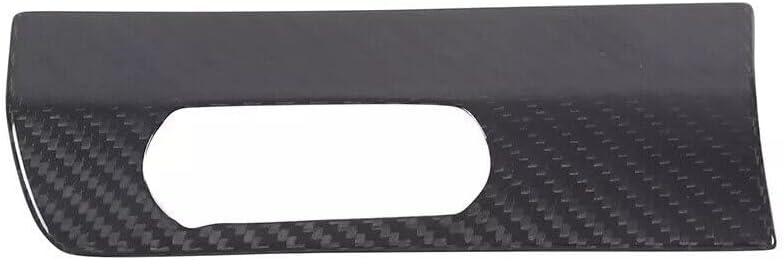 Auto Headlight Switch Button Panel Cover Trim，Compatible with forChevrole-t Corvette C8 Stingray Z06 Z51 2020 2021 2022 2023 2024 HUD Head-up Display Switch Trim Real Carbon Fiber (Carbon Fiber)