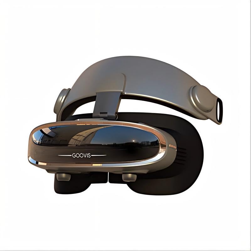 Image of Goovis G3X Pro 3D XR Headset, Dual 1080p Sony Micro-OLED, 800 Inch Virtual Display, Diopter Adjustment, Compatible with iPhone 17 /Android /PC /Handhelds /PS5