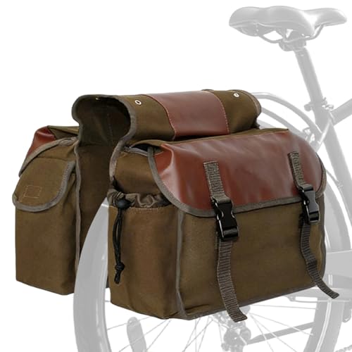JEELAD Bike Rack Pannier Bag (Khaki)