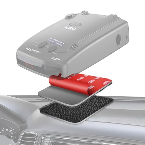 Radar Detector Dash Mount – Compatible with Cobra, Uniden, Escort