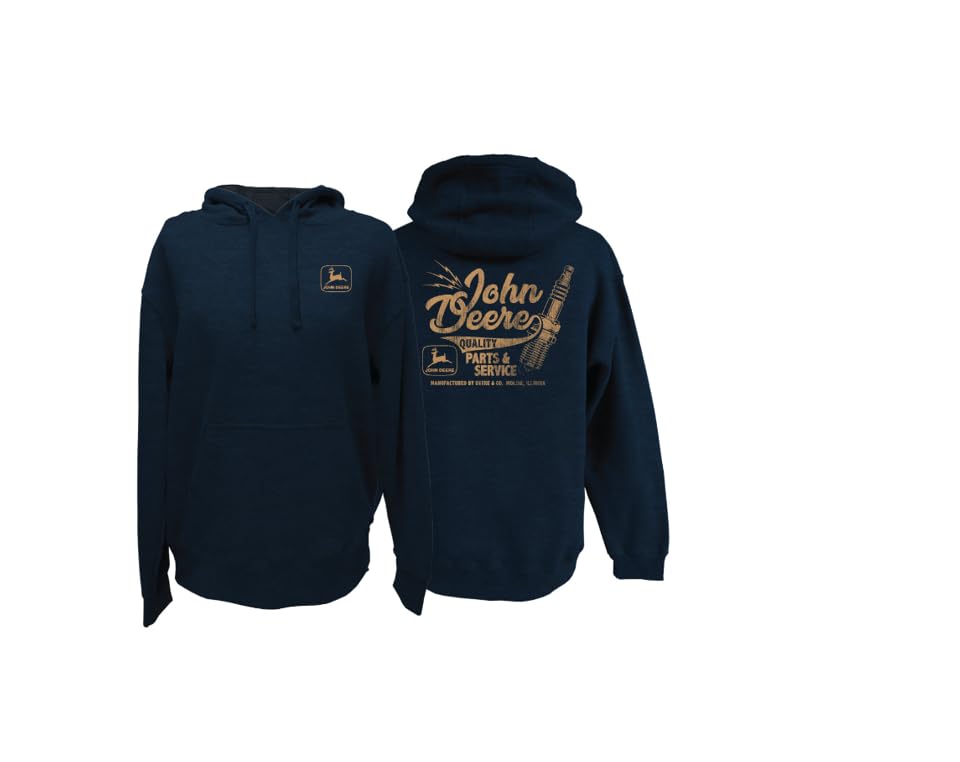 John Deere NV Spark Plug PO Hood Medium Navy