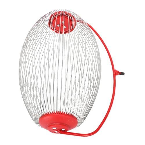 HWGING Collecteur de noix en fil d'acier inoxydable, rouleau supérieur, ramasse-fruits pour boules de jouets, glands, noix de pécan (L 120 x 60 x 0,3 cm / 47,2 x 23,6 x 0,1 pouces)