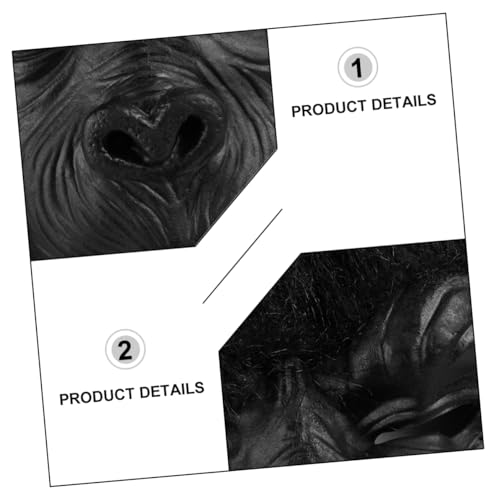 1 Unidade Máscara De Chimpanzé Mascarada Assustadora Máscaras Engraçadas Do Dia Das Bruxas Máscara D