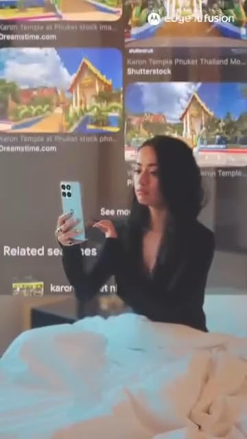 Image of Motorola Edge 70 Fusion 5G (Pantone Silhouette, 12GB RAM, 512GB Storage) | AI Features | 6.78-inch 144Hz AMOLED | Snapdragon 7s Gen 4 | 50MP + 13MP Camera | 32MP Selfie | 7000mAh | 68W TurboPower