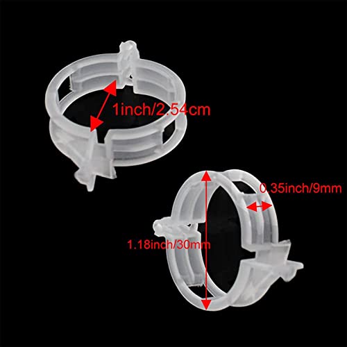 PYJLBX Plant Clips, 200 Pcs Plant Supports for Garden Tomato Plant Support Plant Support Clips - Image 3