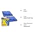 4'x6' Tarp - Multipurpose Cover or Great Tent For Gardening Camping Traveling Weather-Resistant Small Size Tarpaulin (Pack of 2)