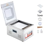 Uargd Chamber Vacuum Sealer, 260W Power, Vacuum Packaging Machine for Liquids, Meats, and More, Compact Design with 10.2-Inch Sealing Width, Suitable for Home and Commercial Kitchens