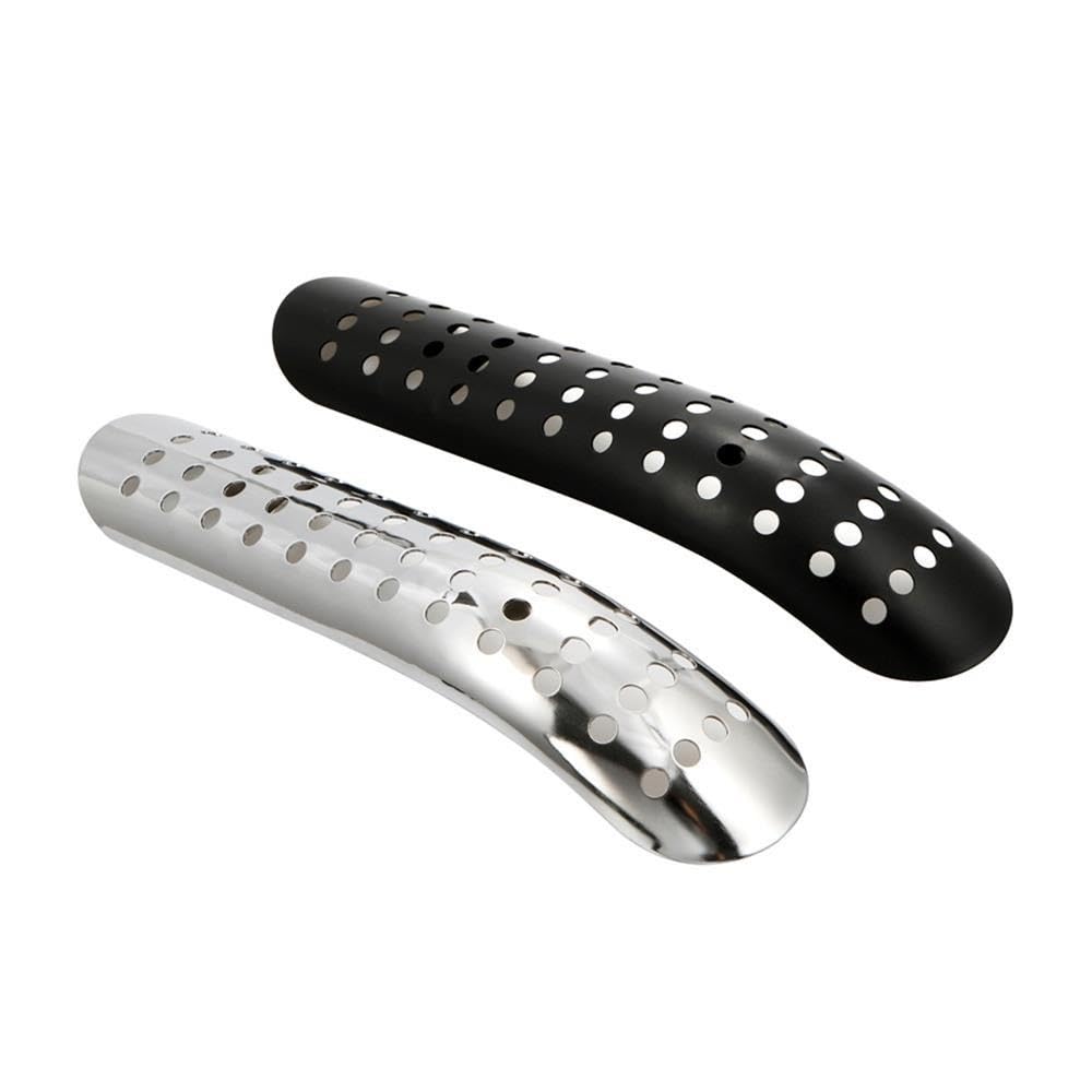 1 Set Scudo Termico Curvo Tubo Scarico Universale Per Moto