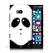 Produktbild Stuff4 Hülle/Case für Nokia Lumia Icon/Panda Muster/Animierte Tiergesichter Kollektion