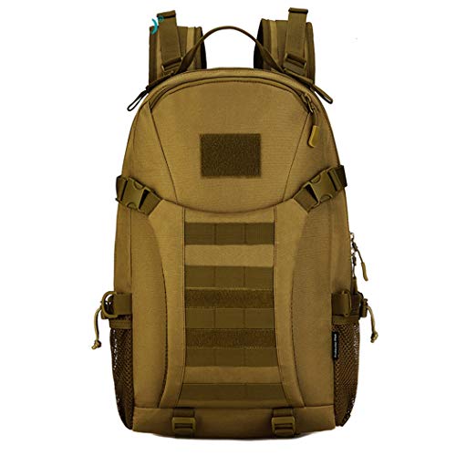 Sac à dos tactique militaire marron pour alpinisme et cyclisme - 5