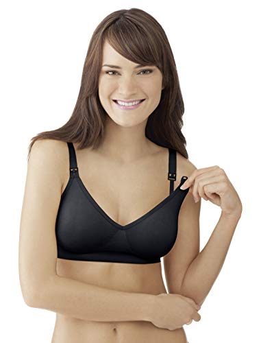 Medela Confortable Soutien-Gorge de Maternité, Noir, XL Femme