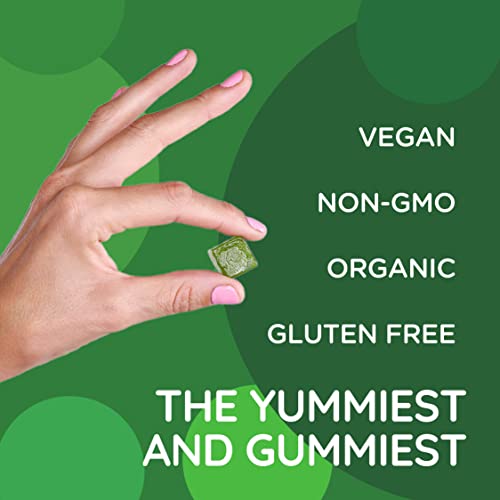 Suji Health Supergreens Gummies | Energy & Immune Support Superfoods With Fruits And Veggies, Supergreens, Spirulina, Chlorella | Organic Natural Gluten Free Non Gmo Vegan Supplement (60 Gummies) #TOP2