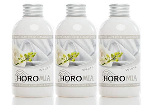 Horomia Cubex Professional White - Esencia perfumada para la Colada (3 Unidades de 500 ml)