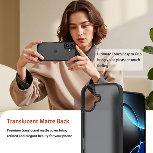 Image of iPhone 17 Case,Translucent Matte(Black)