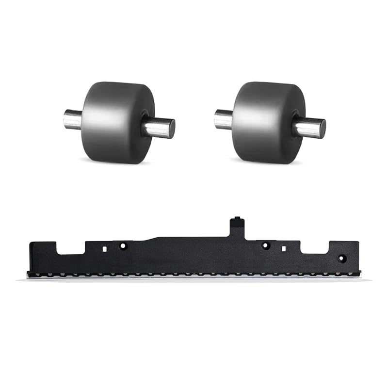 Replacement Wiper Strip and Front W heel Compatible With Tineco Floor ONE S5 / Floor One S5 Pro, Wet Dry Vacuum Cleaner Accessories