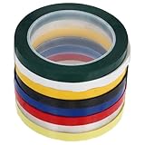 8 Rollen Klebeband – Abdeckbänder in Großpackung Beschriftungsbänder Bastelbandrolle 10 Mm X 66 M Selbstklebende Beschriftungsbänder Für Projekte