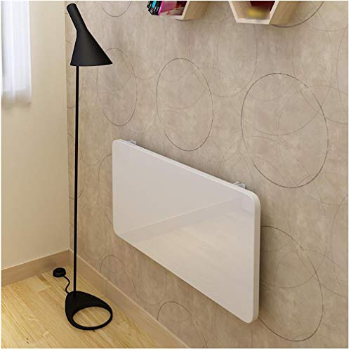 Table murale pliante invisible en surface lumineuse pour ordinateur