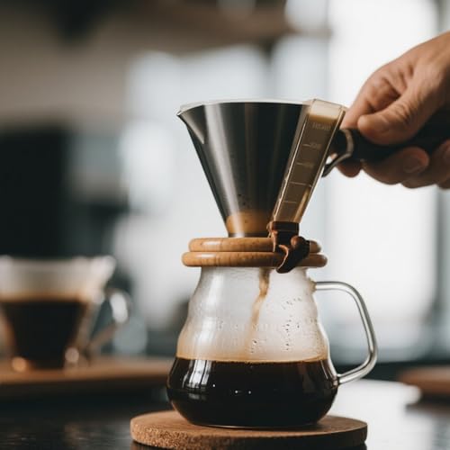 Organiseur de café avec support carré ergonomique et base de rangement intégrée - 7