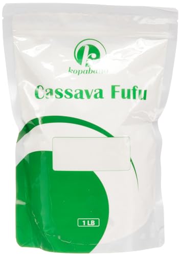 Kopabana Fermented Cassava Fufu | Konkonte | Apku | placali | couscous de manioc |dried water fufu | mandioca| yuca 1lb