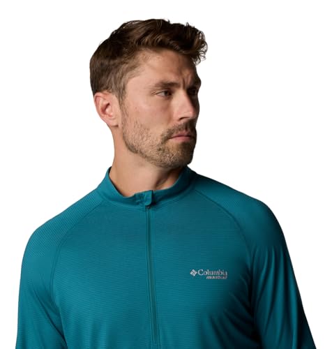 Image of Columbia Men's Endless Trail Half Zip Mesh Long Sleev
