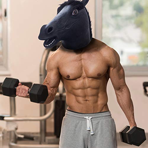 Supremask Testa di Cavallo Gomma Maschera Cavallo
