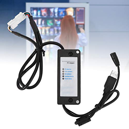Sonew Mobile Card Terminal for Contactless Payments, MDB Payment Device to PC Converter Bill Acceptor Round Collector USB Adapter Interface Box