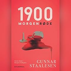 1900 morgenrøde Audiolibro Por Gunnar Staalesen arte de portada