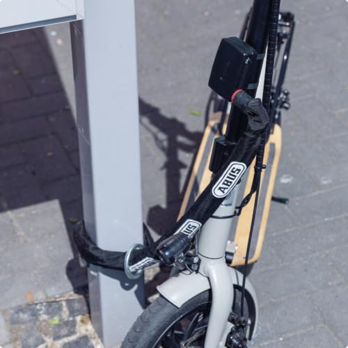 ABUS Alarmbox 2.0 - Mobile Alarmanlage mit Anschlussmöglichkeit für Ketten & Kabel - sichert...