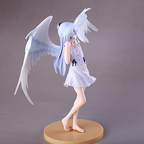 Jin Chuang Kawaii Angel Beats Japan Anime Action Figure Pvc Toys Tachibana Kanade Angel Wing Doll Room Decor Ornaments Collection Boy Gifts #TOP4