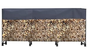 Quick Star Kaminholzregal 272x25x95 cm Schutzhülle