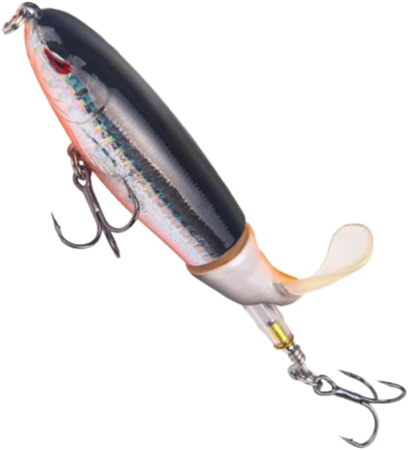 Fishing Bait Fishing Jigs Artificial Lures Top Water Lure Saltwater Fishing Hook Rotating Tail Lifelike