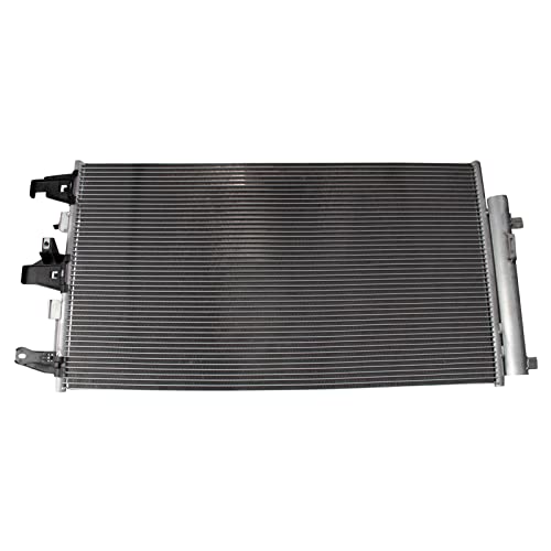 Image of TRQ A /C Condenser & Receiver Drier Assembly for 21-25 Cadillac Escalade 21-25 Escalade ESV 21-25 Chevrolet Suburban 21-25 Tahoe 21-25 GMC Yukon 21-25 Yukon XL
