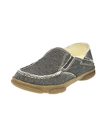 Tony Lama Kids Boys Lindale Slip On Kidsbig Casual Shoes - Grey - Size 2 D