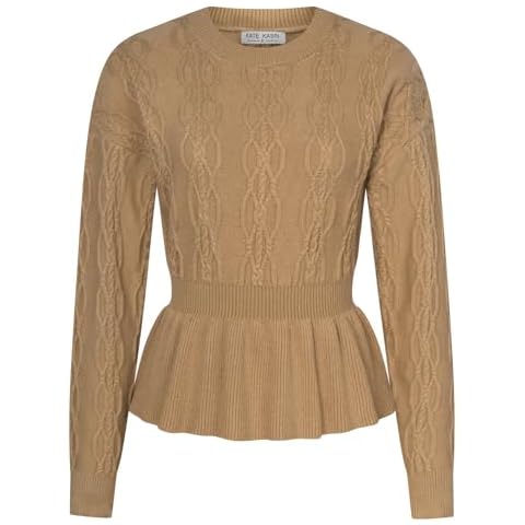 Kate Kasin Women's Elegant Knitted Sweater Cover