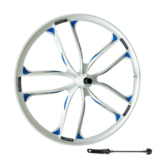 ZCXBHD ]ԃzC[Zbg 26C` }OlVE s[X\]ԃzC[ 3{/6{/10{X|[N  tgA 100x135mm 6-9t[zC[Ή NCbN[XANX(Blue-Front,10-Spok