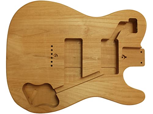 Cuerpo Telecaster Deluxe de aliso crudo sin lijar